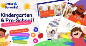 Kleine Sprossen - Kindergarten & VorschulwordPress -Thema