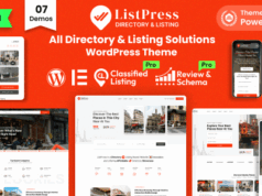 ListPress – Verzeichnis- und Listing-WordPress-Vorlage