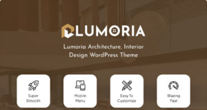 Lumoria – Architekt, Konstruktion WordPress -Thema