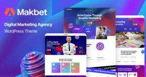 Makbet – WordPress-Vorlage für Agenturen für digitales Marketing