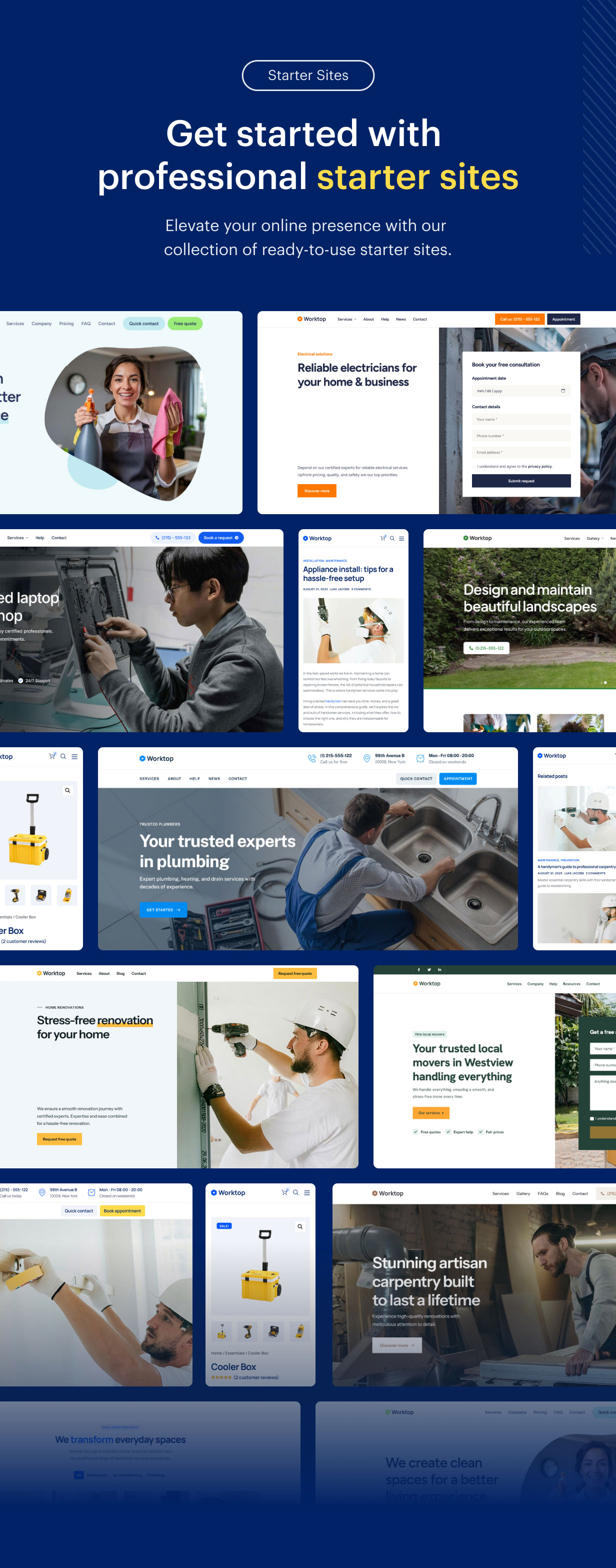 Worktop - Handyman & Repair Elementor WordPress Theme - 2