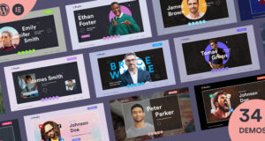 ProCv – CV-Lebenslauf und persönliches Portfolio WordPress-Vorlage