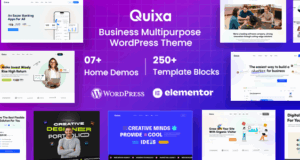Quixa – Kreatives Business-WordPress-Template