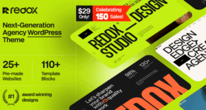 REDOX - Kreativagentur Portfolio WordPress Thema