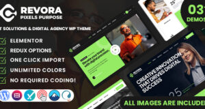 Revora – WordPress-Template für IT-Lösungen und digitale Agenturen