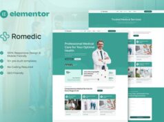 Romedic – Elementor-Vorlagenkit für Krankenhäuser und medizinische Kliniken