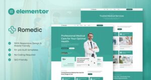Romedic – Elementor-Vorlagenkit für Krankenhäuser und medizinische Kliniken