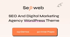Seoweb – WordPress-Template für Agenturen für SEO und digitales Marketing