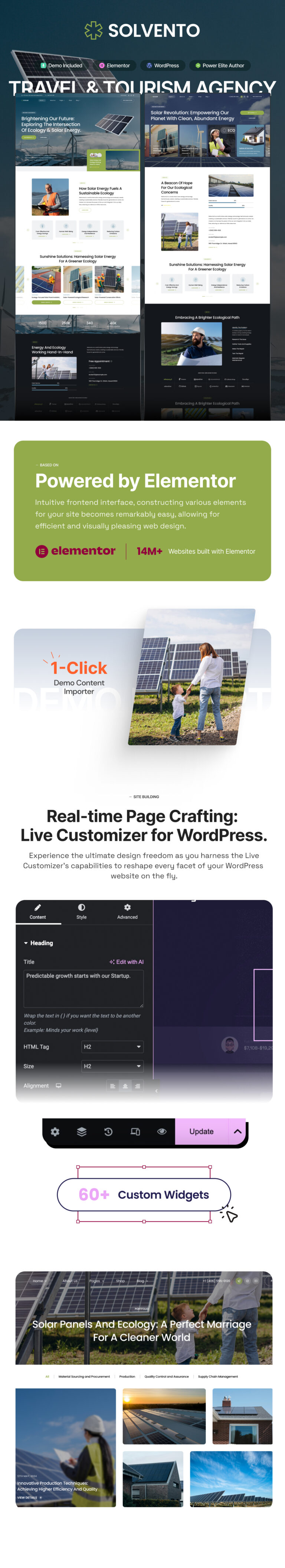 Solvento – WordPress-Layout für Solar- und Windenergie