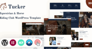 Tucker – WordPress-Vorlage für Reit- und Reitclubs