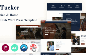 Tucker – WordPress-Vorlage für Reit- und Reitclubs