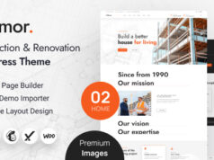Willmor – WordPress-Template für Bau und Renovierung