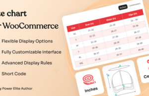 WooCommerce-Produktgrößentabelle WordPress-Plugin