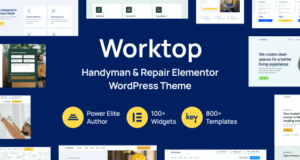 Worktop - Handyman & Repair Elementor WordPress Layout