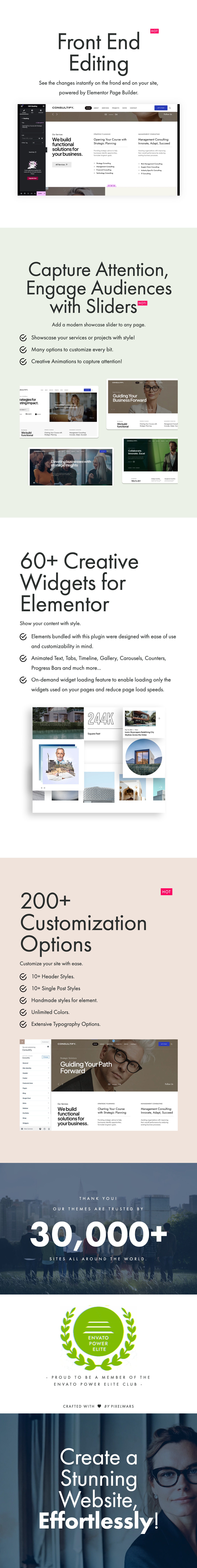Consultify – Unternehmensberatungsthema von Pixelwars