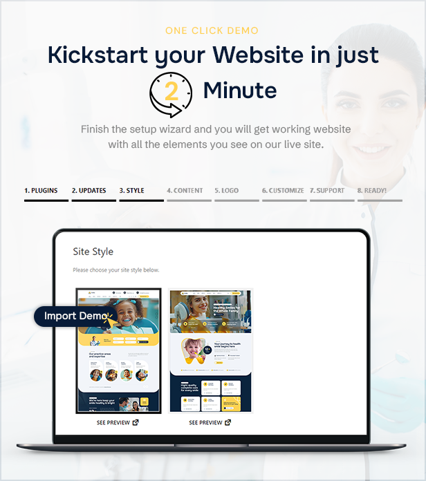 Smiliz WordPress -Thema
