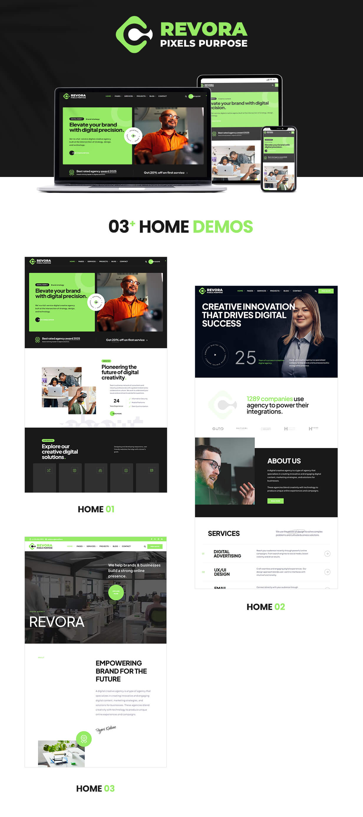WordPress-Theme für IT-Lösungen und digitale Agenturen