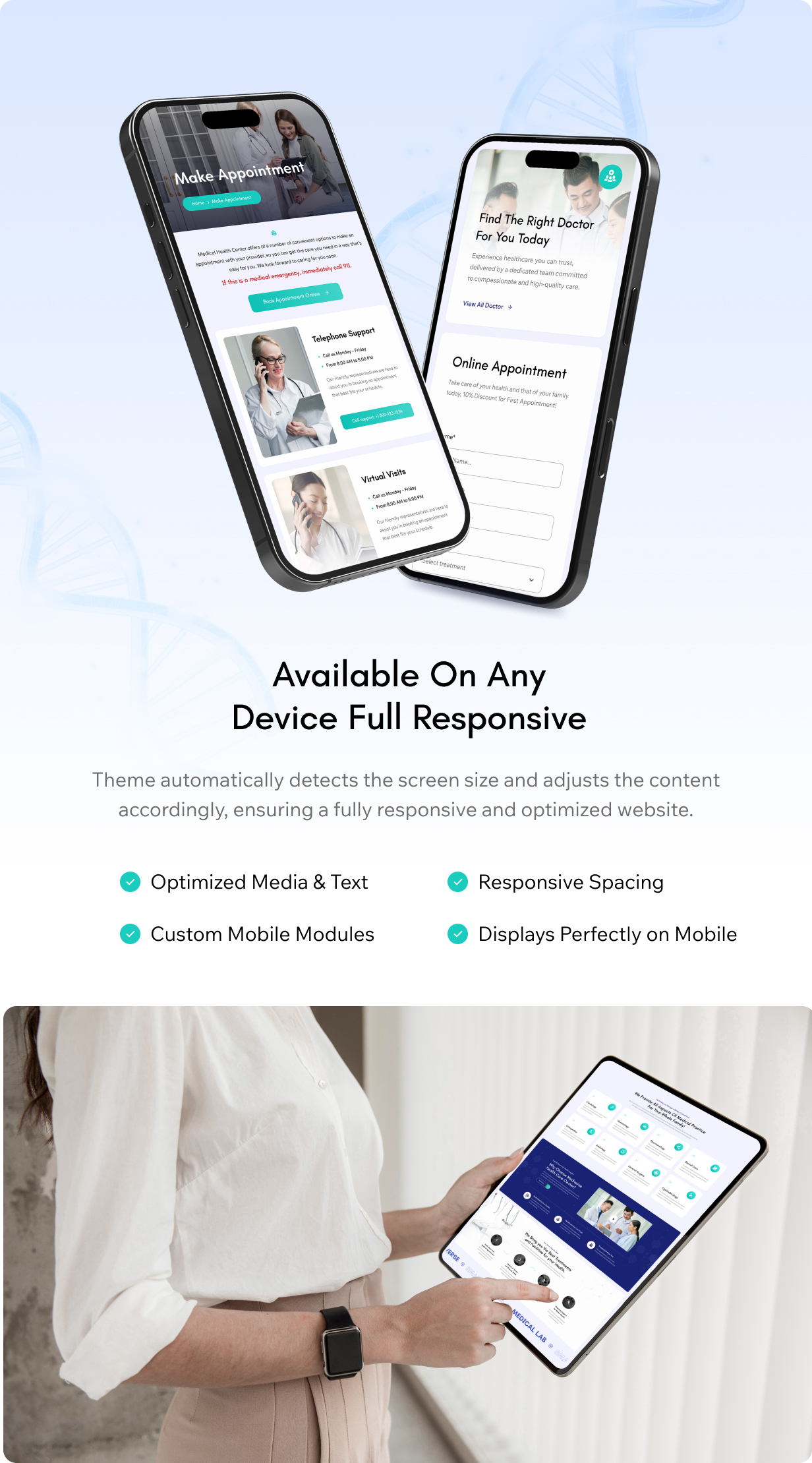 Mediverse – WordPress-Theme für Gesundheitskliniken – 14