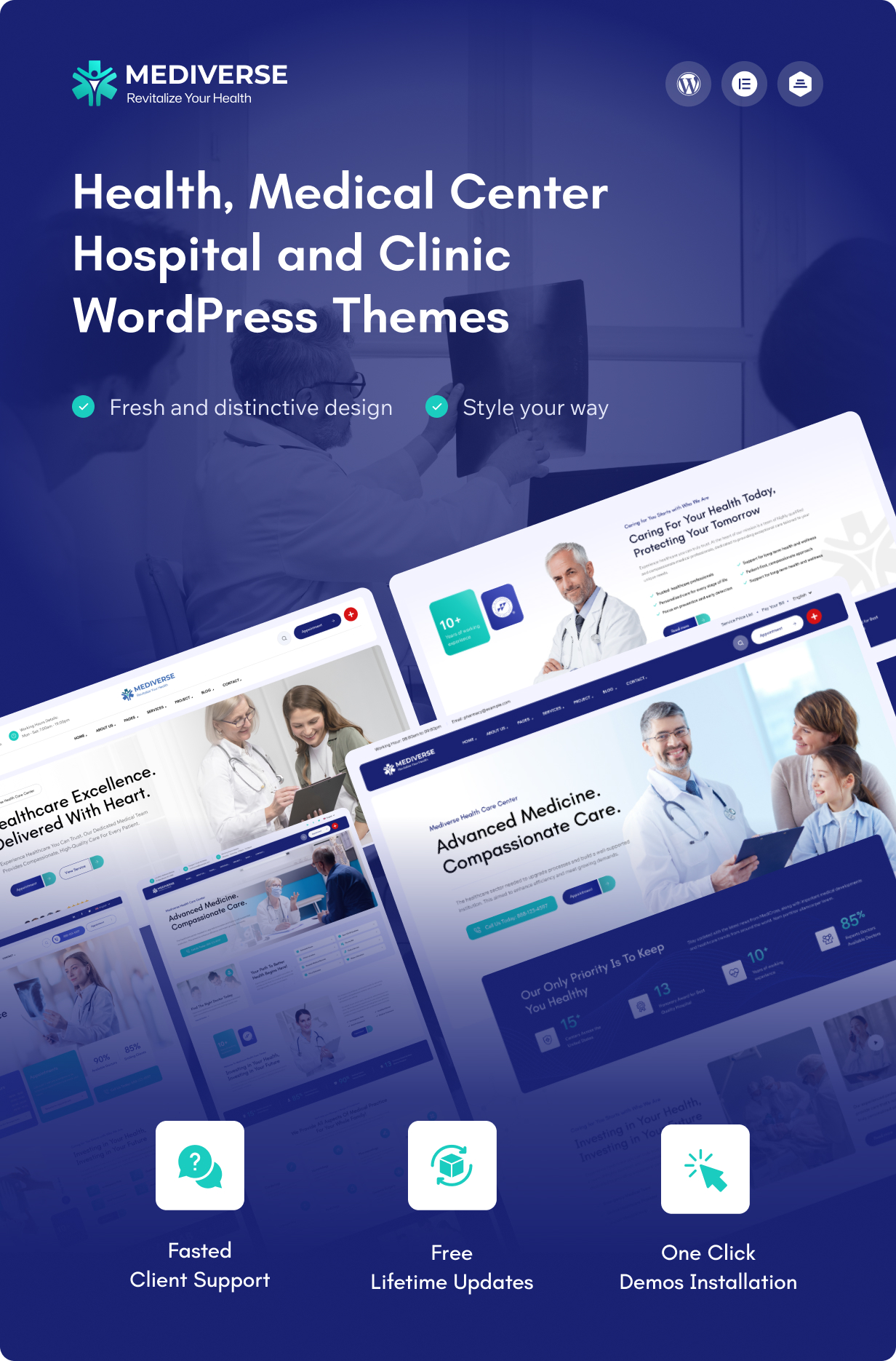 Mediverse – WordPress-Theme für Gesundheitsmedizinkliniken – 5