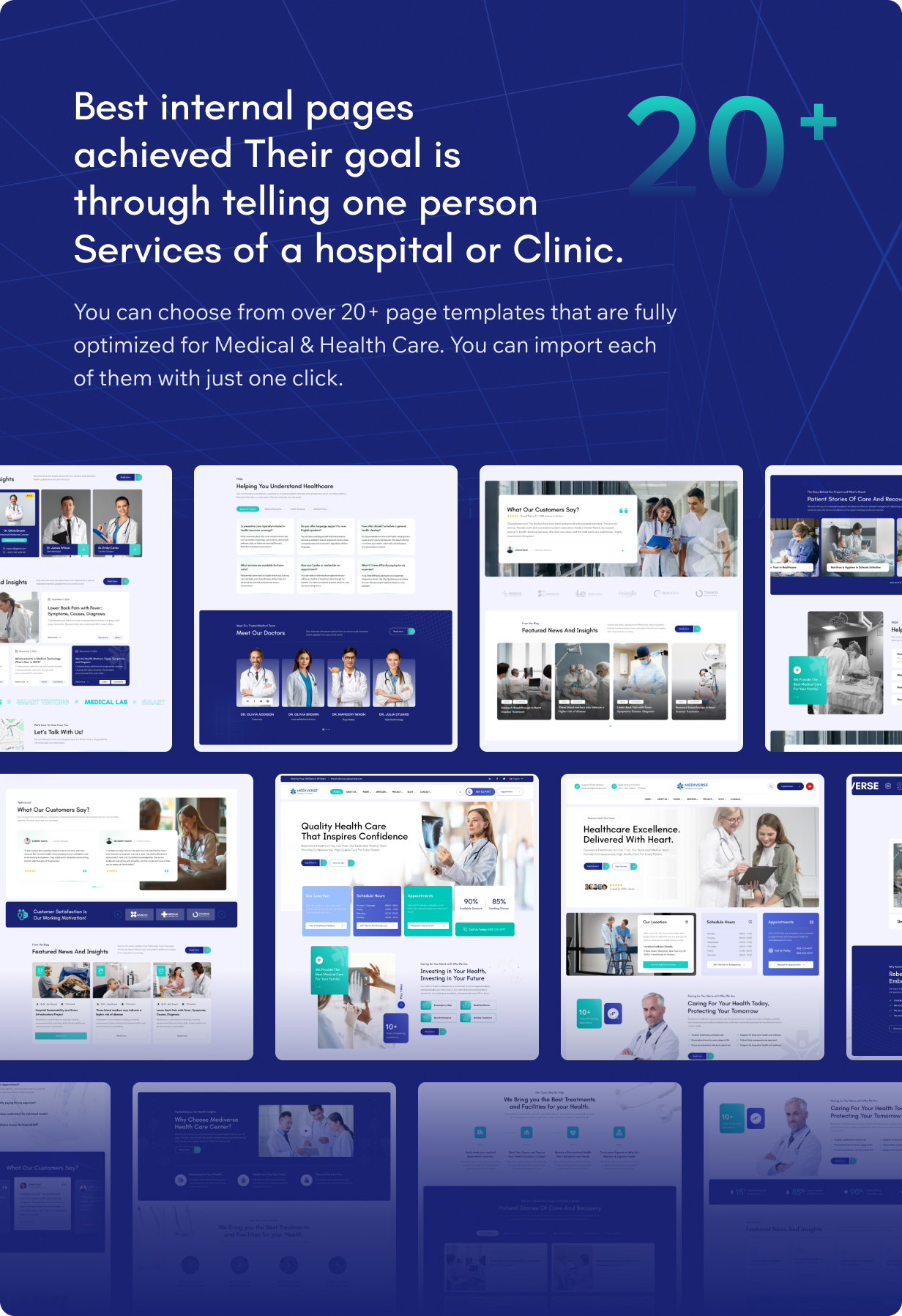 Mediverse – WordPress-Theme für Gesundheitsmedizinkliniken – 9
