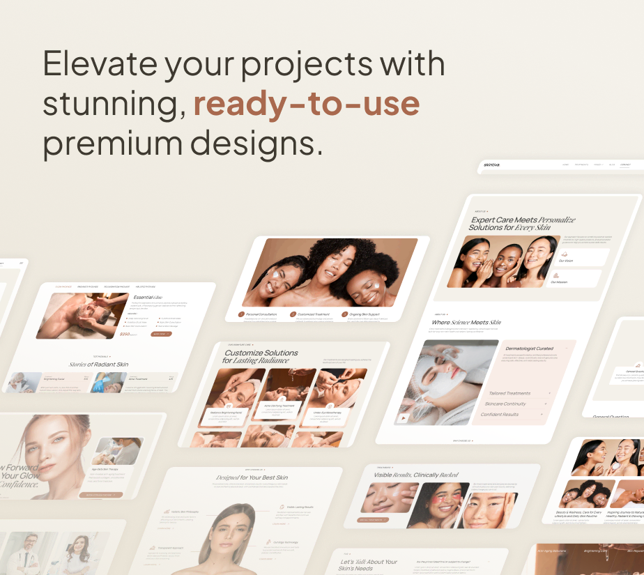 Skintiva – Dermatologie- und Schönheitsklinik Gutenverse FSE WordPress Theme – 5