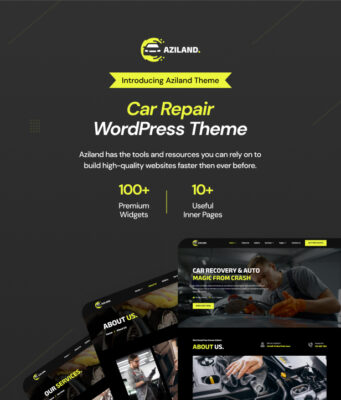 Aziland – Autoreparatur-WordPress-Themes