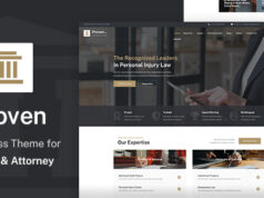 Bewährt – WordPress-Layout für Anwälte und Anwälte