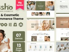 Blusho – Beauty- und Kosmetikshop WooCommerce WordPress Vorlage