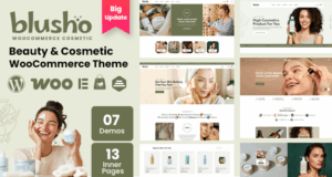 Blusho – Beauty- und Kosmetikshop WooCommerce WordPress Vorlage