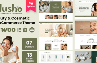 Blusho – Beauty- und Kosmetikshop WooCommerce WordPress Vorlage