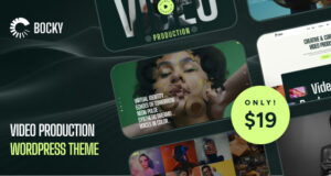 Bocky – WordPress-Vorlage für Videoproduktion