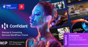 Confidant – WordPress-Template für Startup- und Beratungsdienste