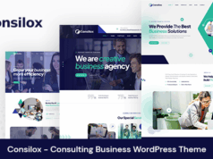 Consilox – WordPress-Vorlage für Beratungsunternehmen
