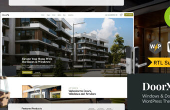 DoorX – WordPress-Vorlage für Windows und Türen