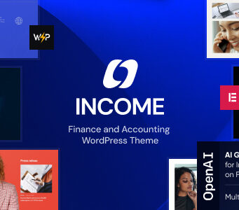 Einkommen – WordPress-Template für Finanz- und Beratungsunternehmen