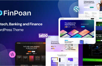 FinPoan – WordPress-Vorlage für Fintech, Banking und Finanzen