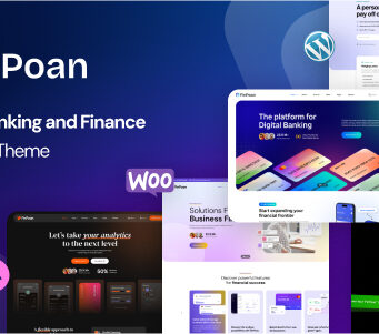 FinPoan – WordPress-Vorlage für Fintech, Banking und Finanzen
