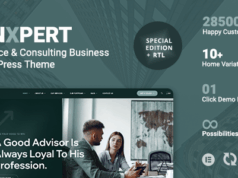 Finxpert – WordPress-Layout für Finanz- und Beratungsunternehmen