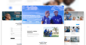 Grandcare – Elementor-Vorlagenkit für die häusliche Pflege