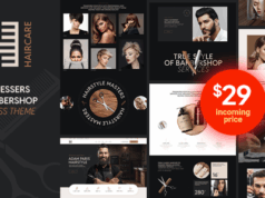 Haare – WordPress-Template für Friseursalon und Friseur
