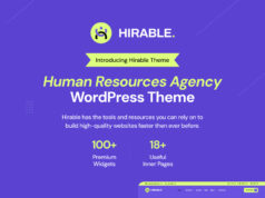 Hirable – WordPress-Vorlage für Personalwesen und Personalbeschaffung