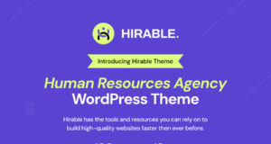 Hirable – WordPress-Vorlage für Personalwesen und Personalbeschaffung