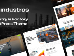 Industras – WordPress-Layout für Industrie und Fabrik