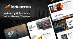 Industras – WordPress-Layout für Industrie und Fabrik