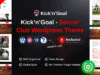 KicknGoal – WordPress-Vorlage für Fußball und Fußballvereine