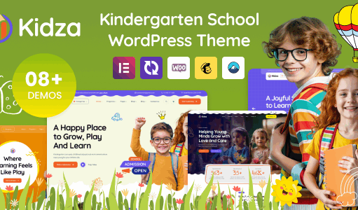 Kidza – Kindergarten-WordPress-Layout für PreScool