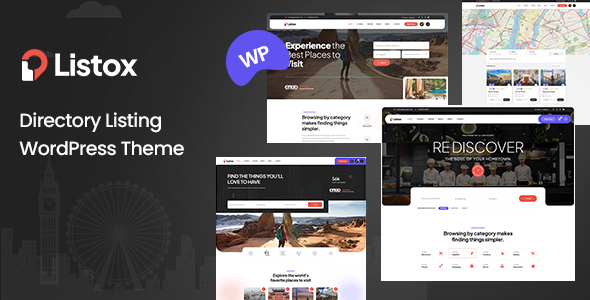 Listox – Verzeichnislisten-WordPress-Template