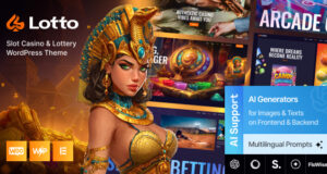 Lotto – Slot-Casino- und Lotterie-WordPress-Template