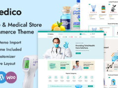 Medico – WordPress-Layout für Medizin- und Gesundheitsgeschäfte