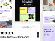 NeoTek – WordPress-Layout für SaaS- und Softwareunternehmen